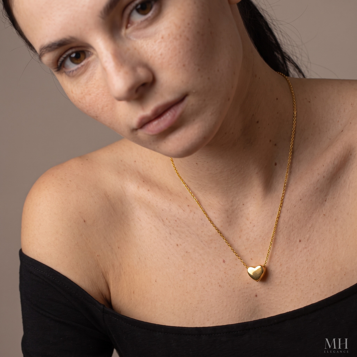 Collier Cœur Lyra