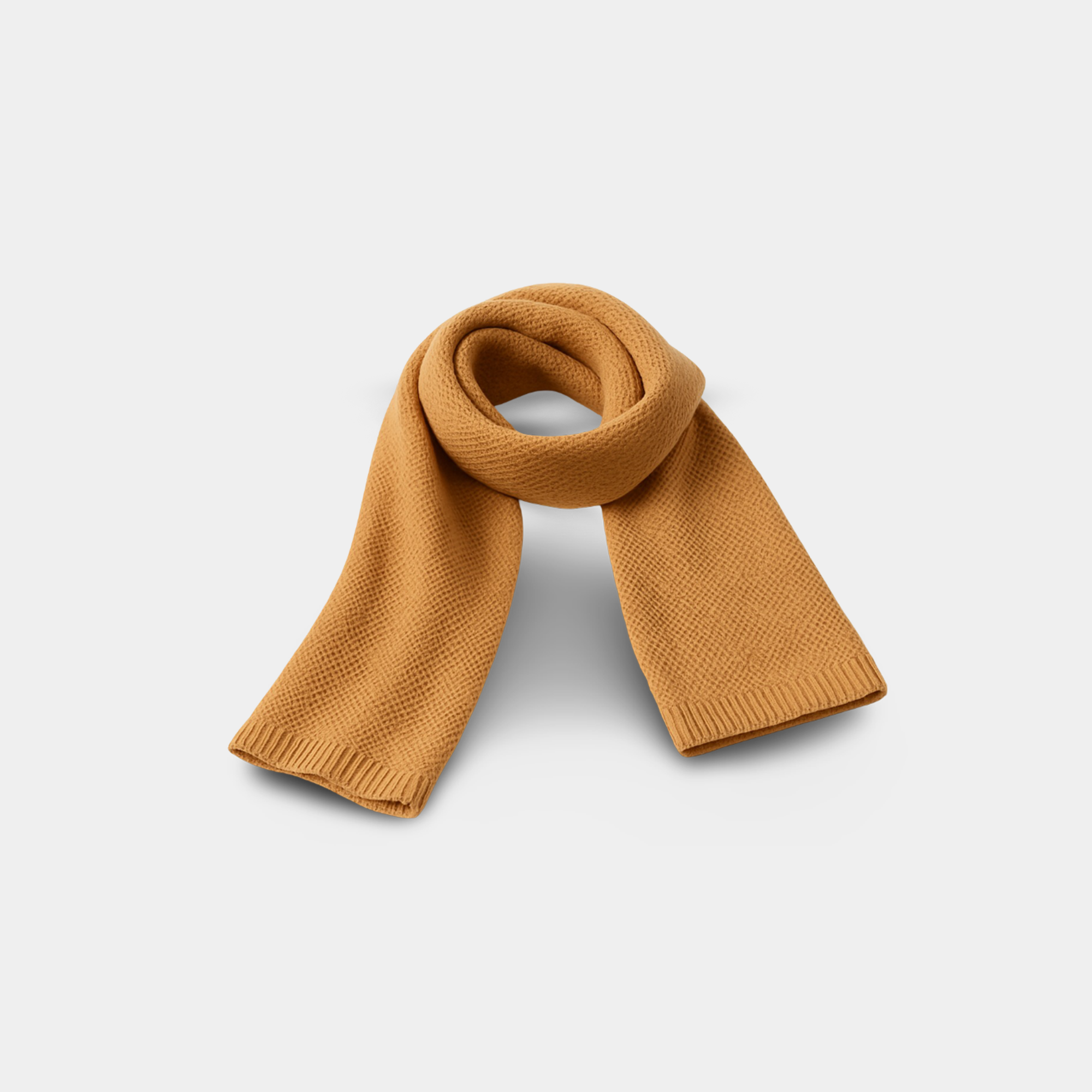 Long Chunky Knit Winter Scarf