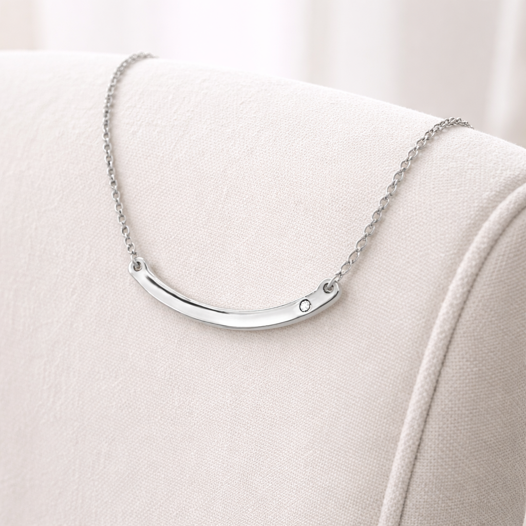 Sterling Silver Maid of Honor Necklace