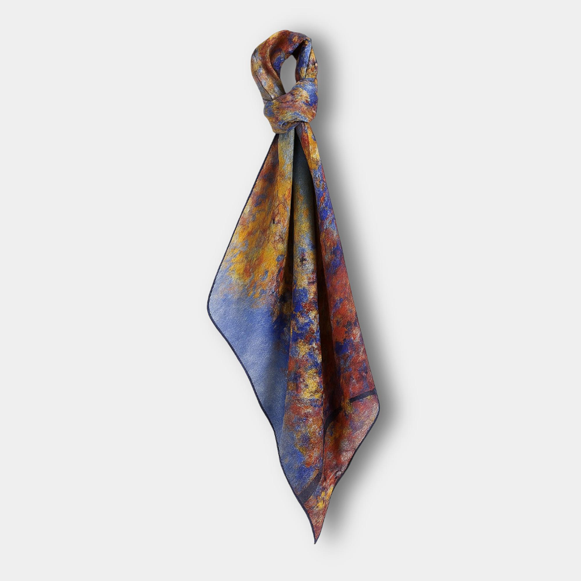 Cashmere Artistic Square Scarf