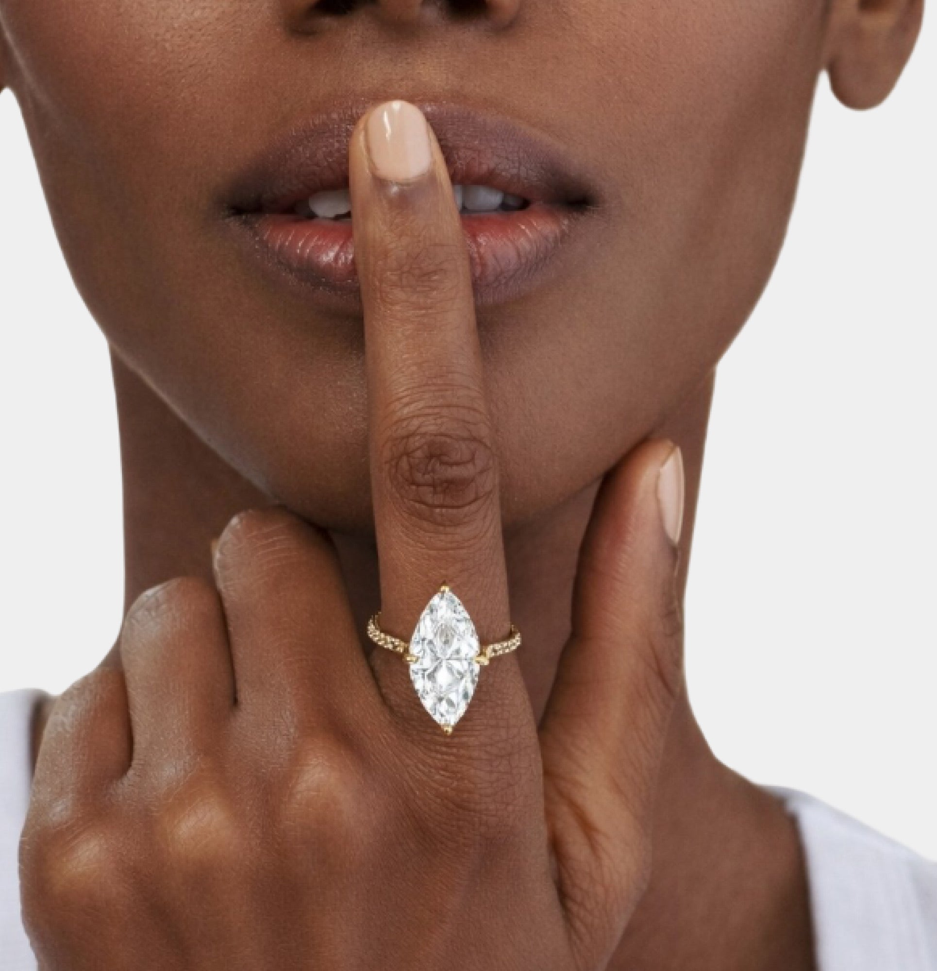 Eternal Grace Marquise Cut Engagement Ring