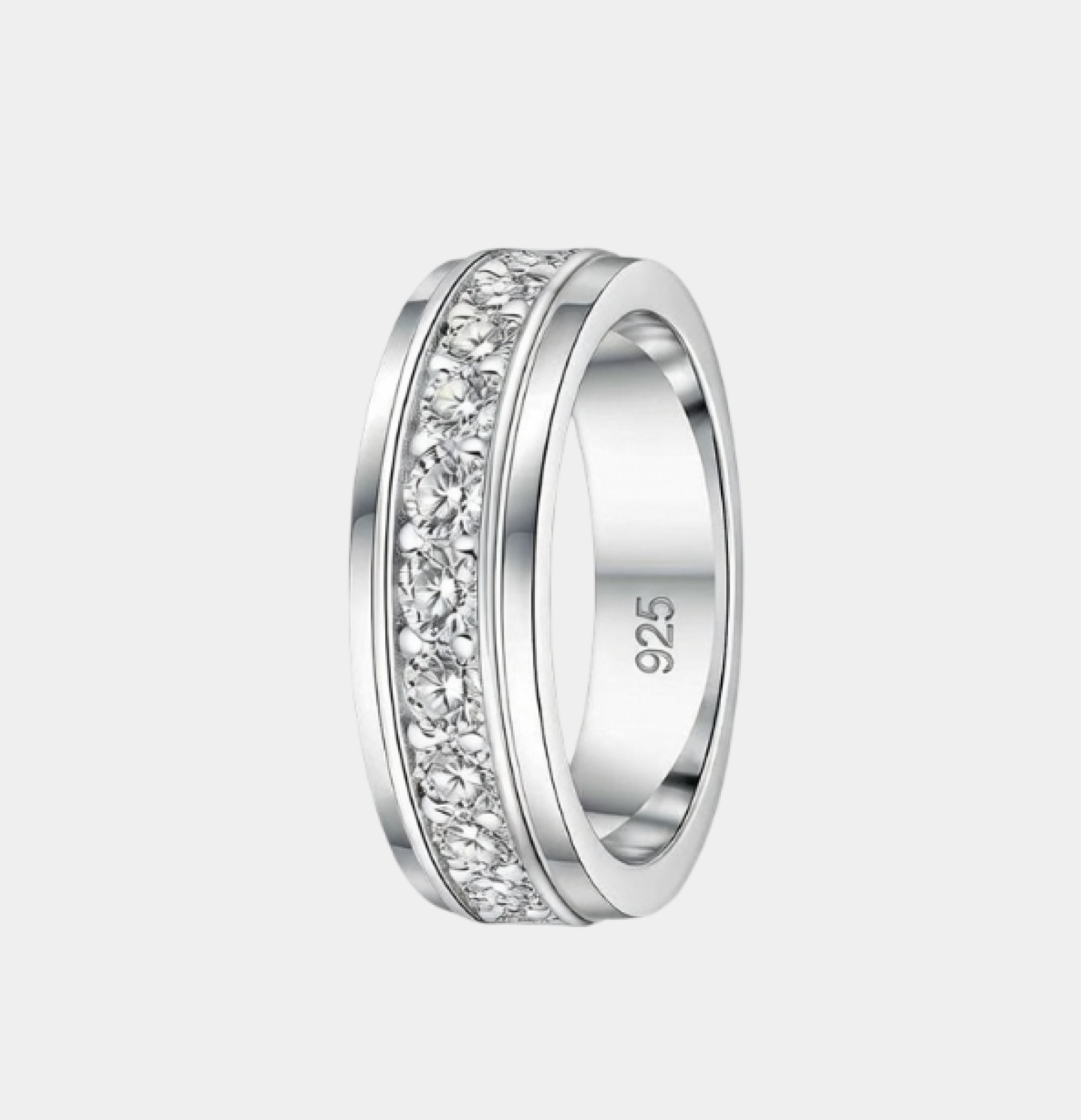 14K Gold Plated Imperial Shine Men’s Wedding Band