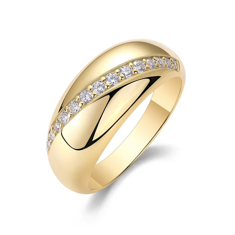 Fire & Brilliance Moissanite Ring