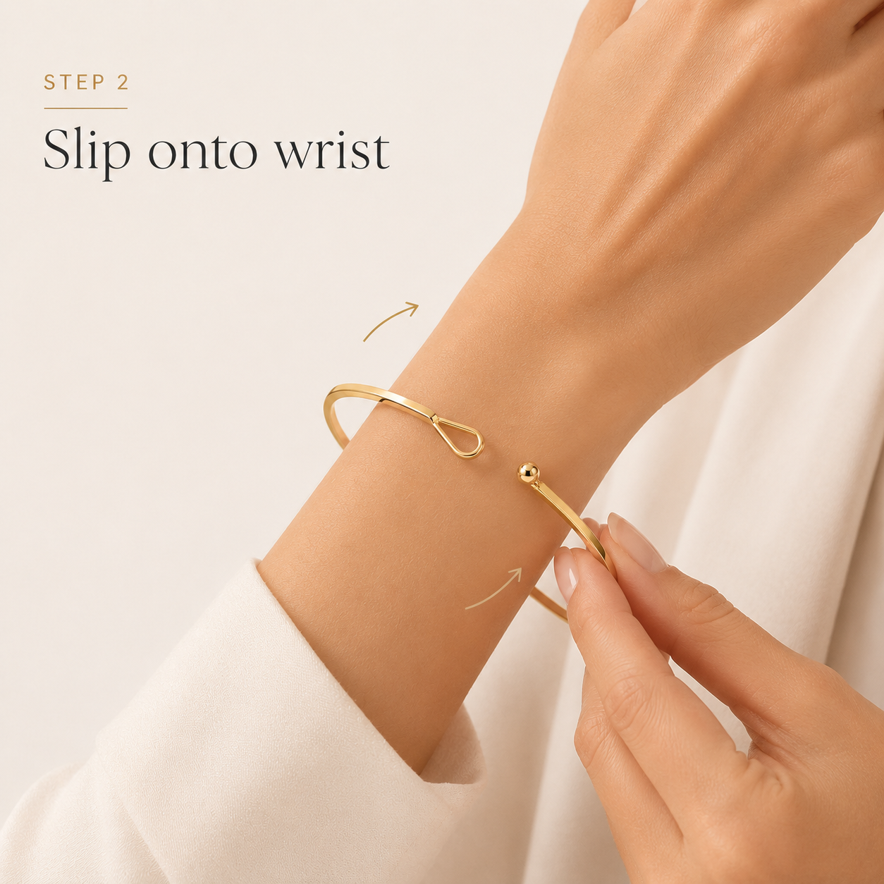 Dainty Gold Cuff Bracelet | Handmade Minimalist Luxury | Everyday Elegance