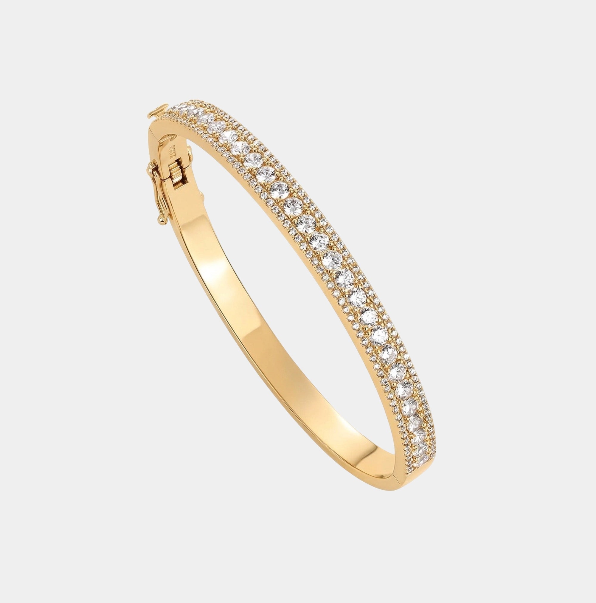 14K Gold Lumière Élégance Love Bracelet