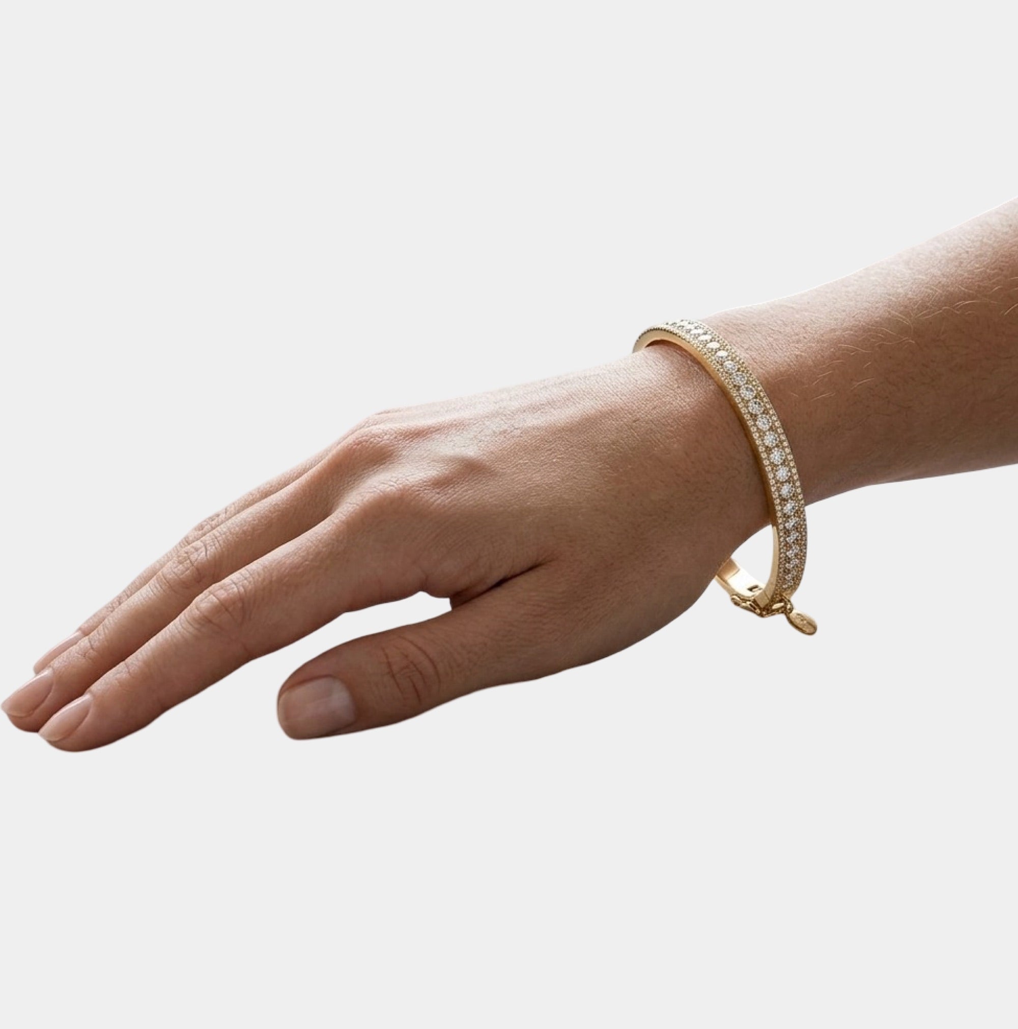 14K Gold Lumière Élégance Love Bracelet