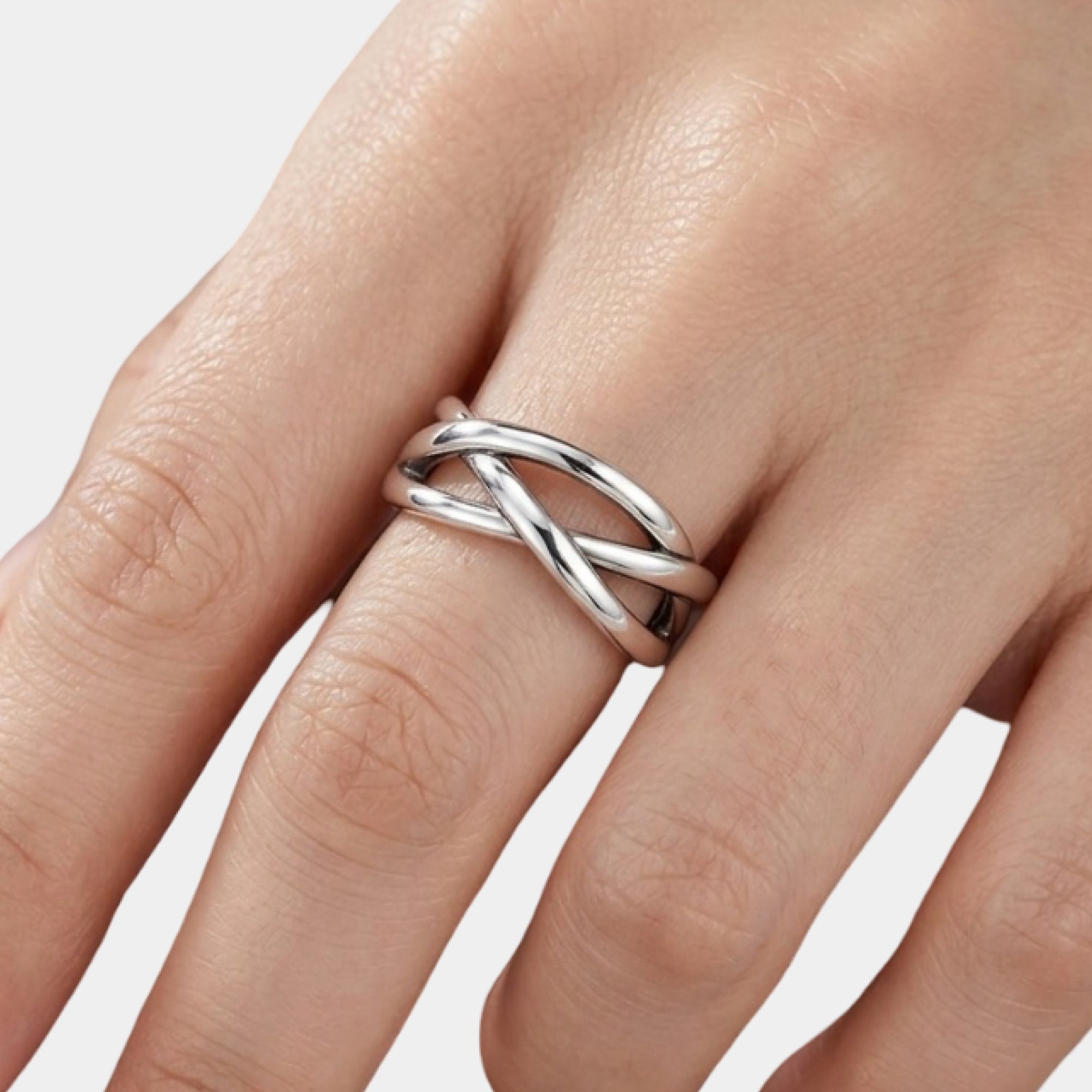 Sterling Silver Luxury Vintage Adjustable Ring | Classic Heritage Jewelry Design