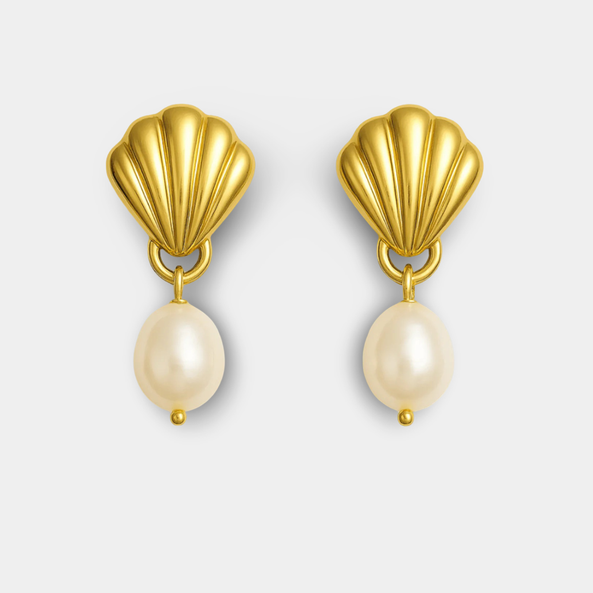 Glam Shell Earrings