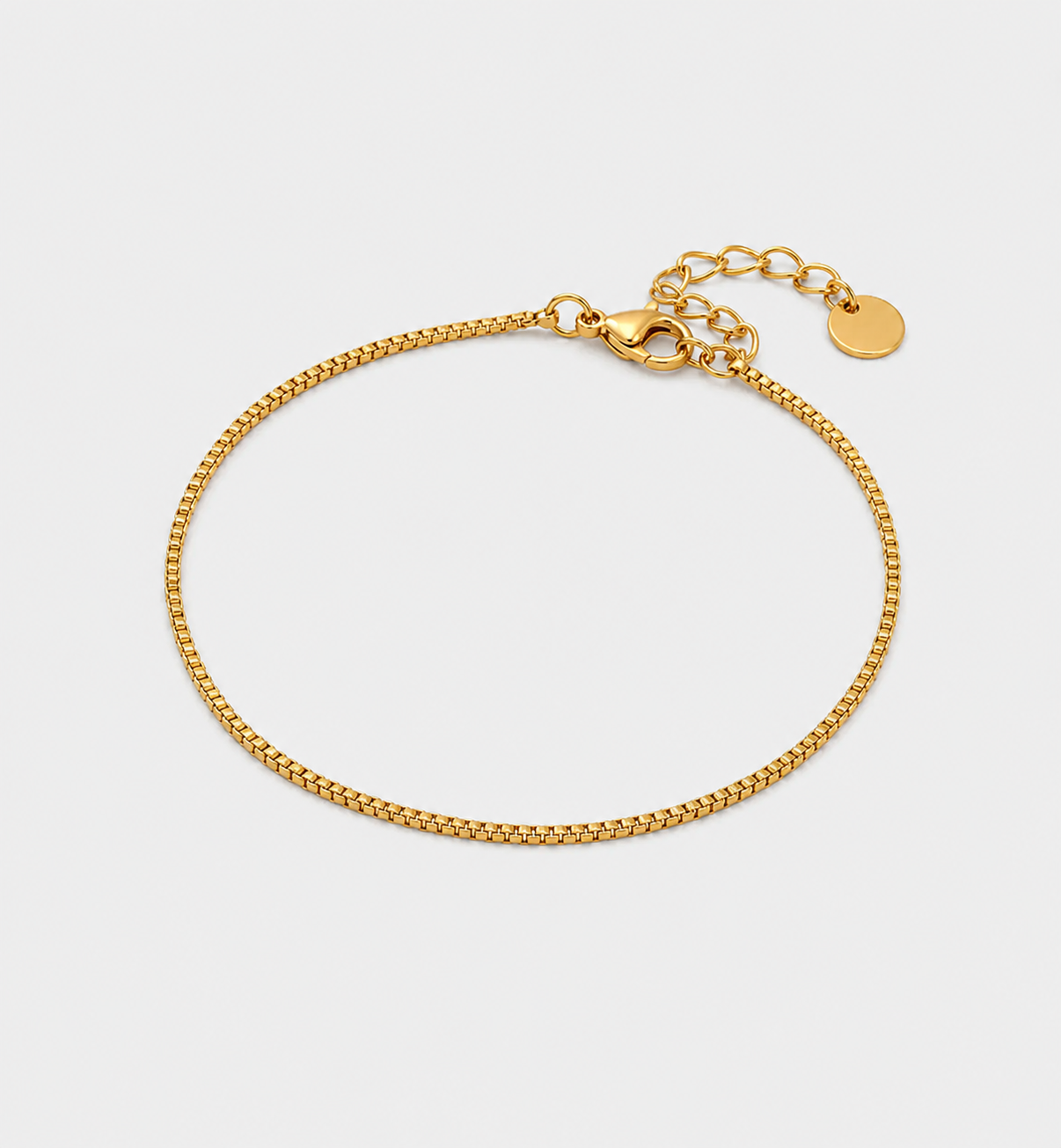 Gold Cuban Chain Bracelet