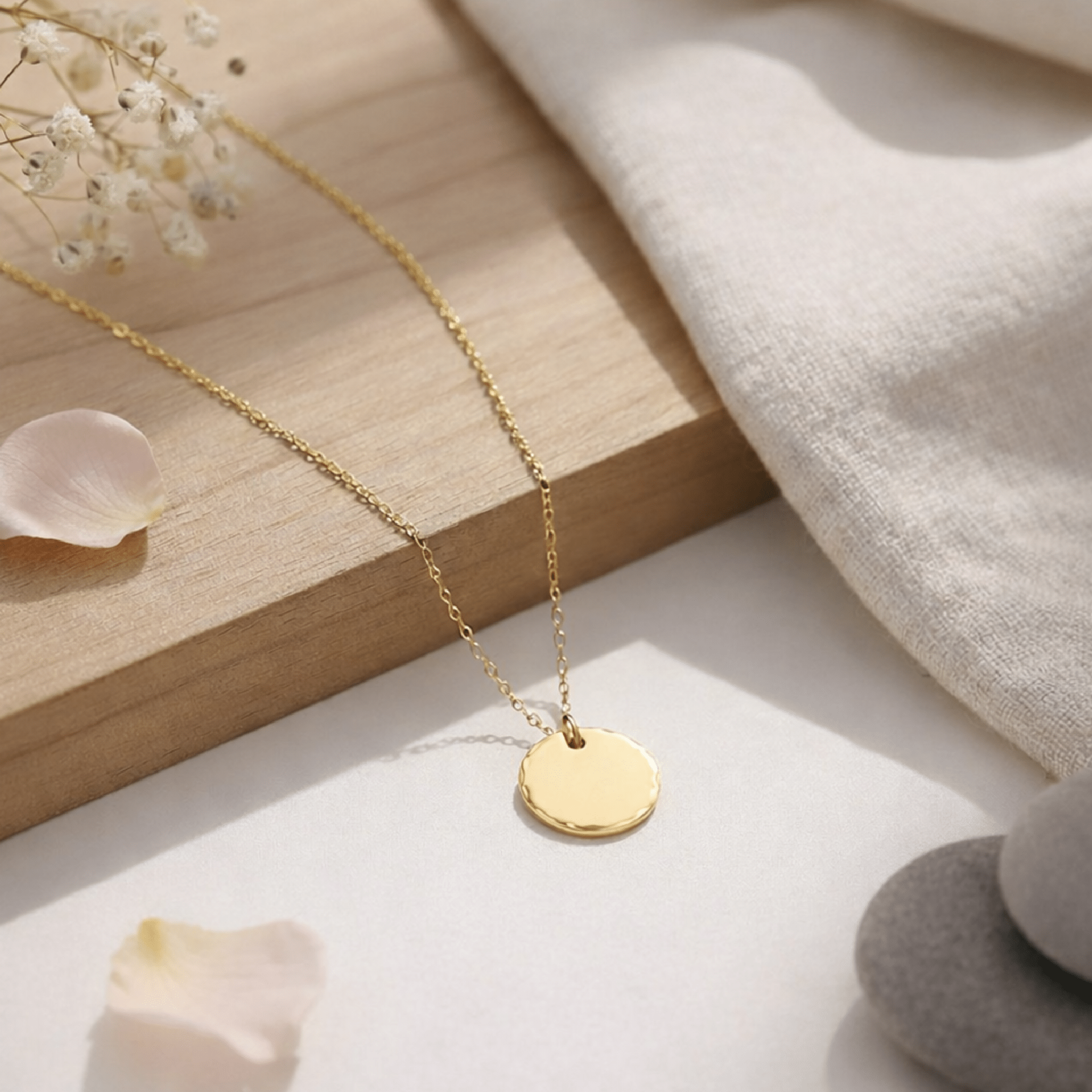 Blank Slate New Beginnings Necklace - MH ELEGANCE - Blank Slate New Beginnings Necklace -