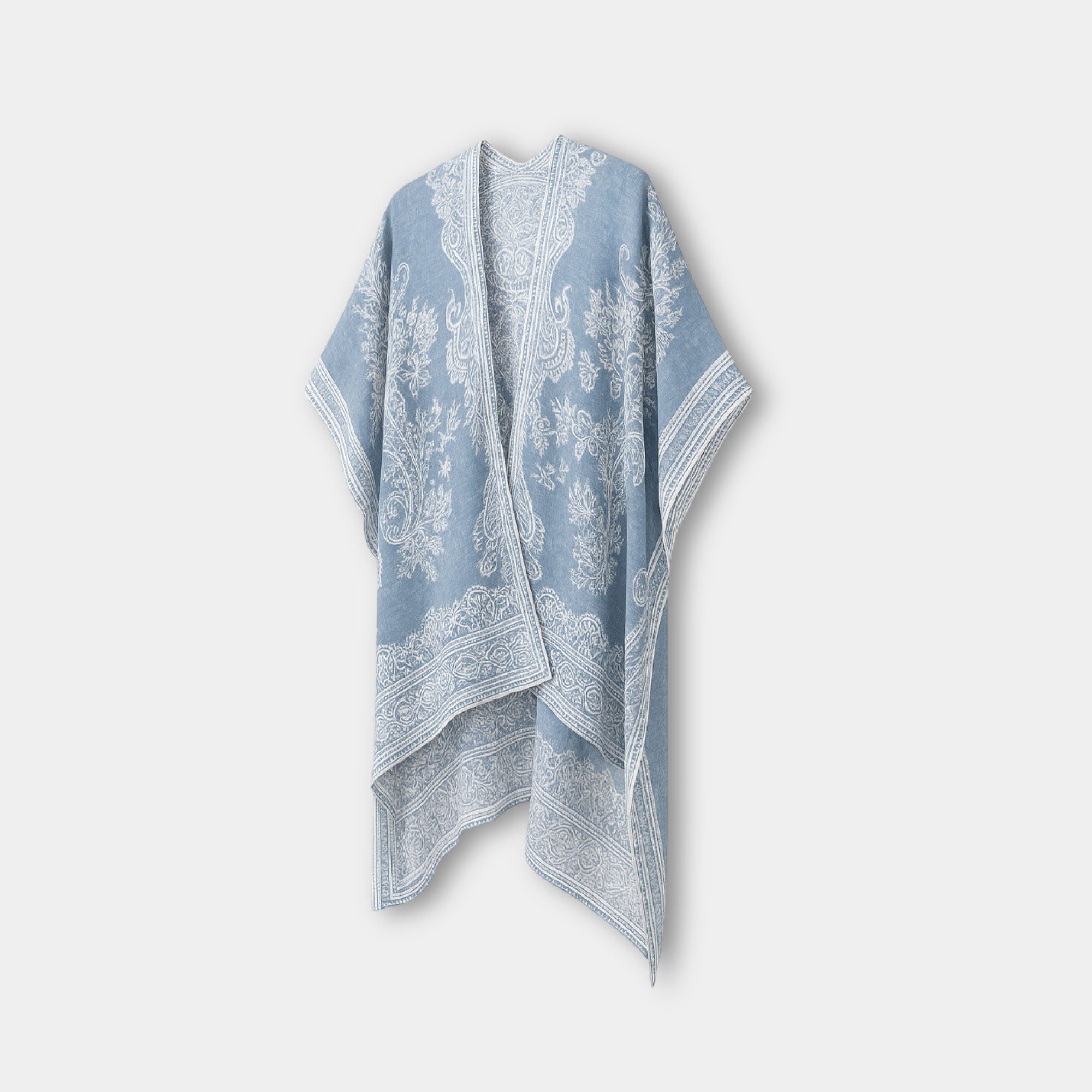 Breezy Lane Kimono Cover-Up - MH ELEGANCE - Breezy Lane Kimono Cover-Up -