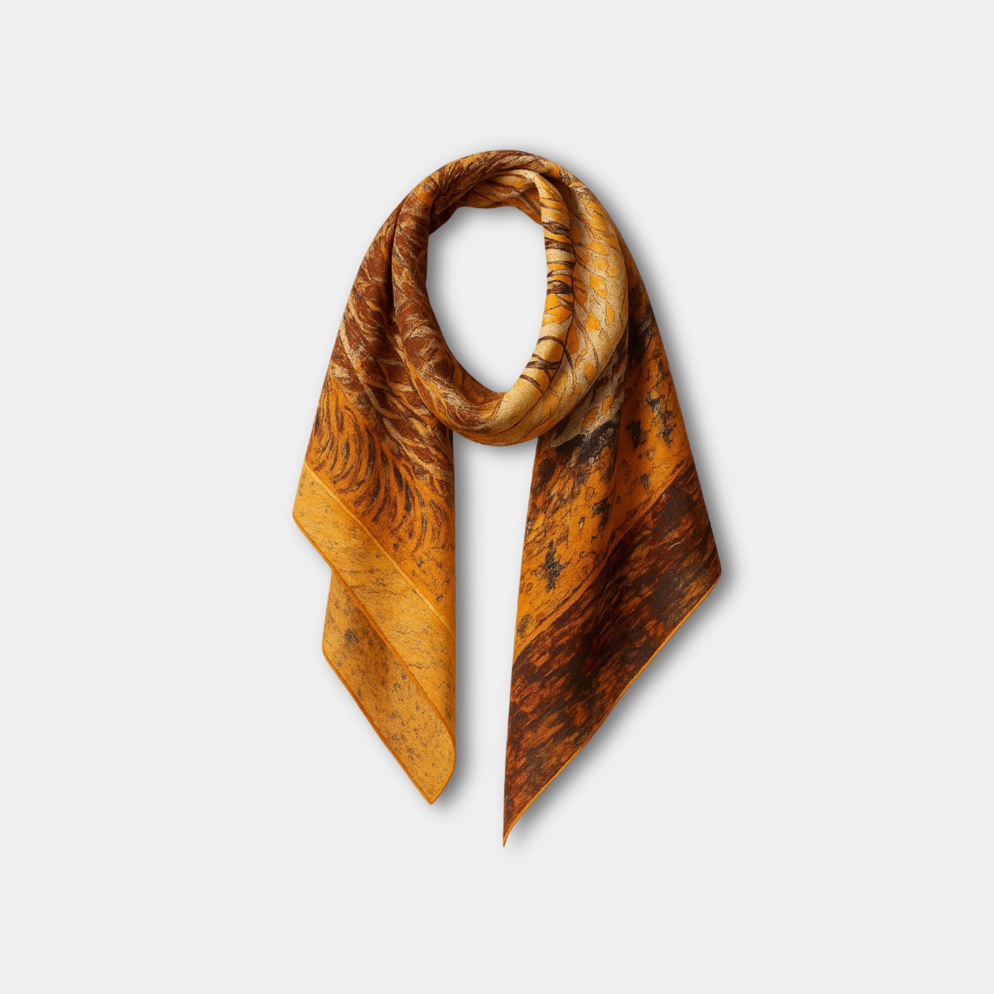 Bridge at Arles Cashmere Scarf | Artistic Print Luxury | Museum Quality Design - MH ELEGANCE - Bridge at Arles Cashmere Scarf | Artistic Print Luxury | Museum Quality Design -