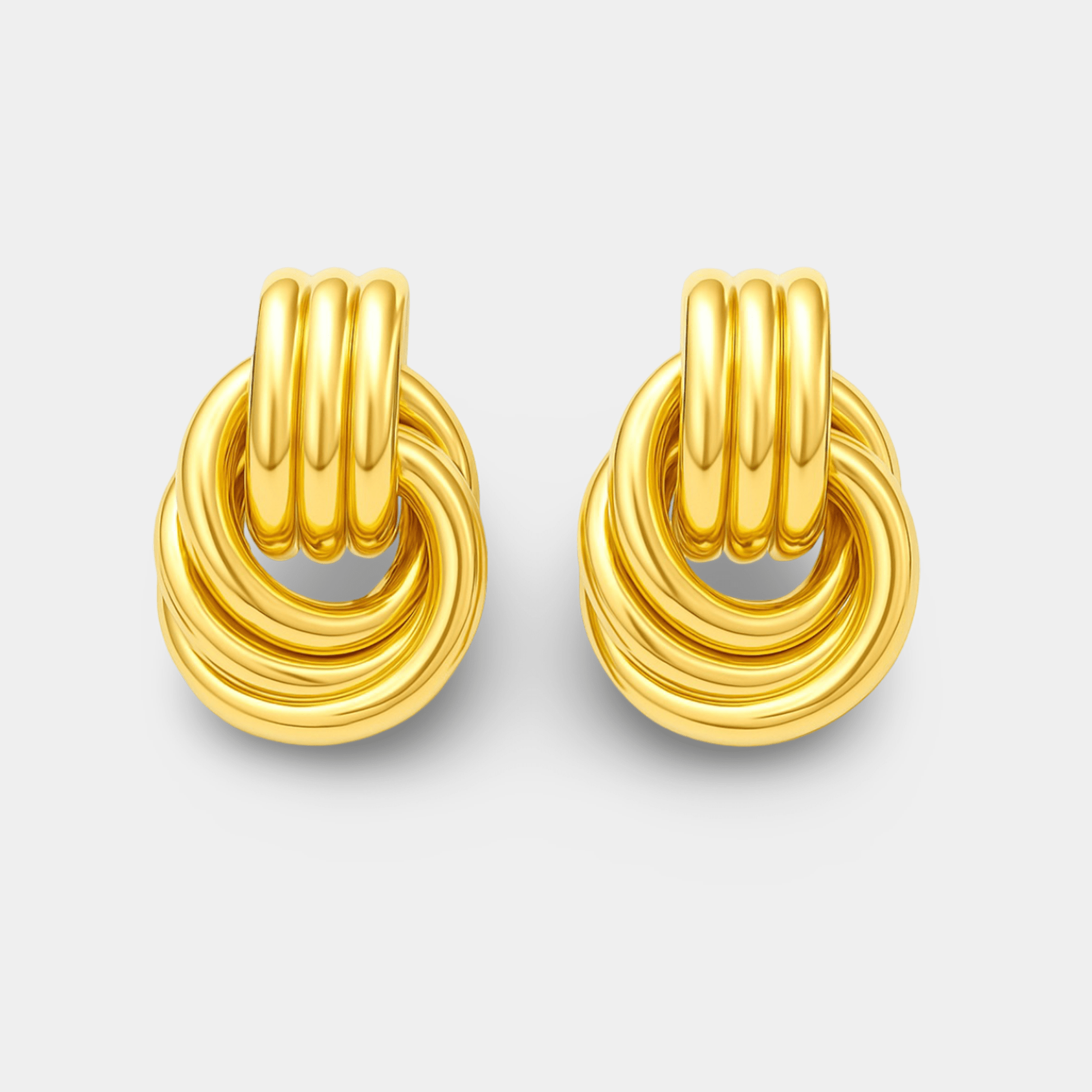 Chunky Knot Earrings - MH ELEGANCE - Chunky Knot Earrings -