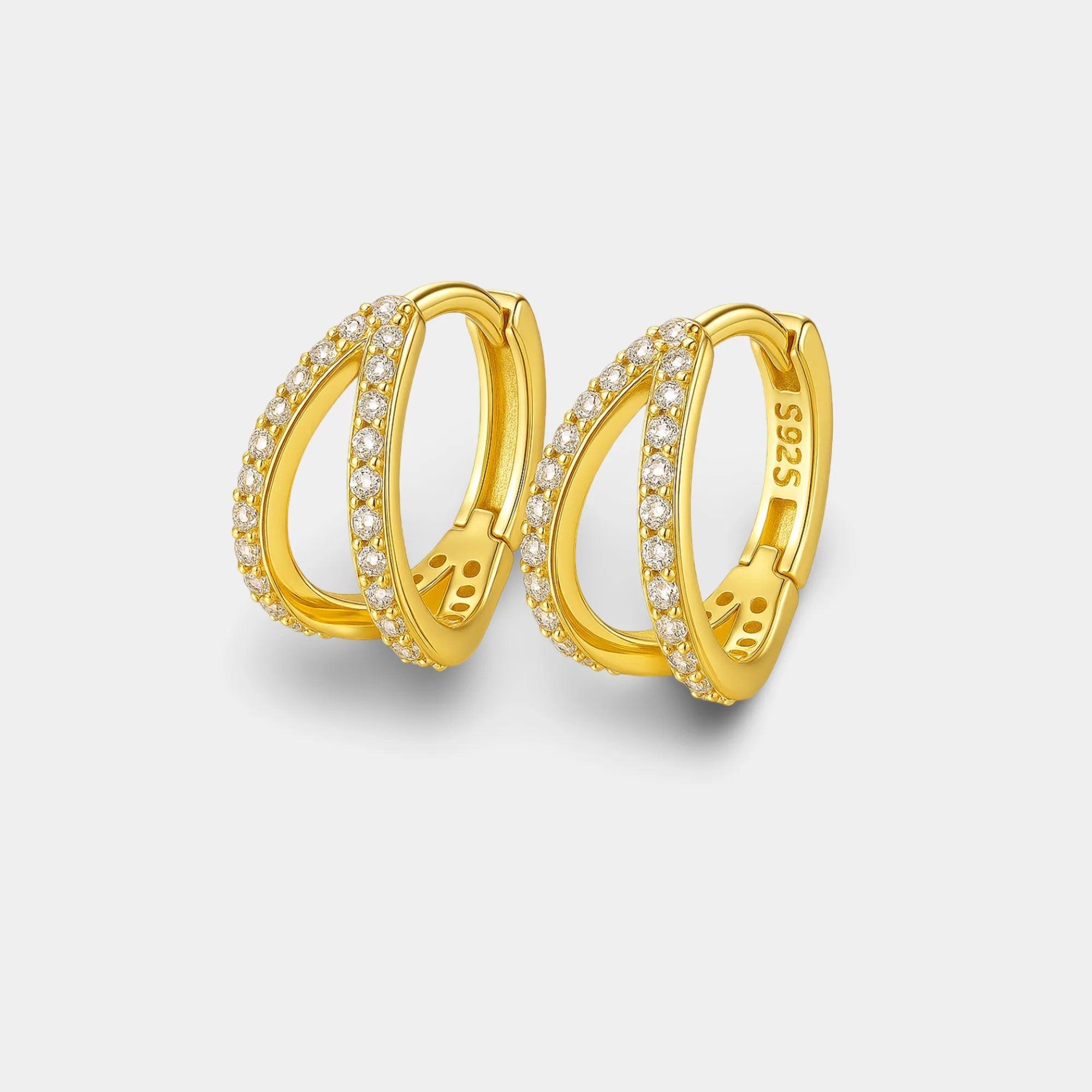 Chunky Shiny Hoops - MH ELEGANCE - Chunky Shiny Hoops -