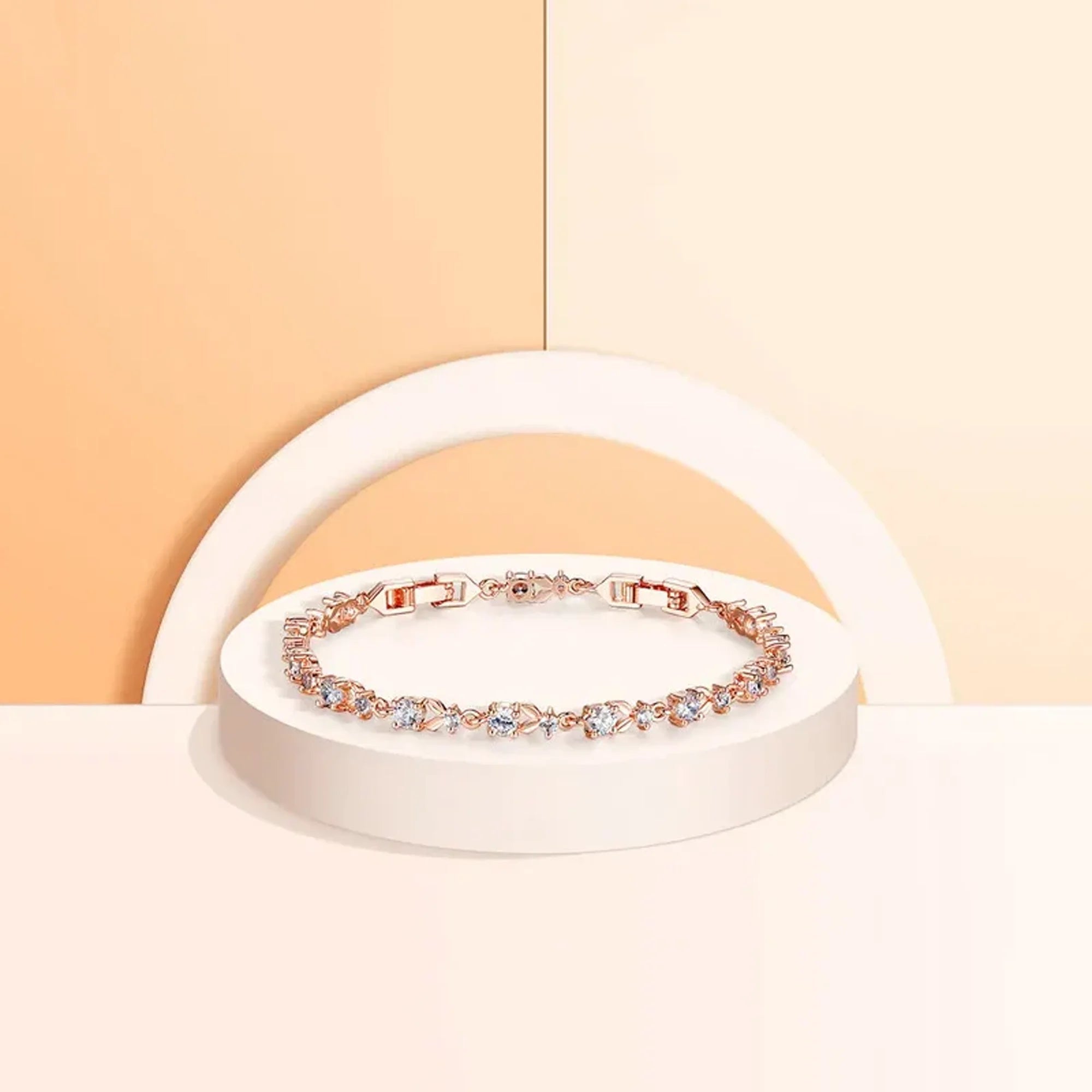 Classic Adjustable Sparkle Bracelet - MH ELEGANCE - Classic Adjustable Sparkle Bracelet -