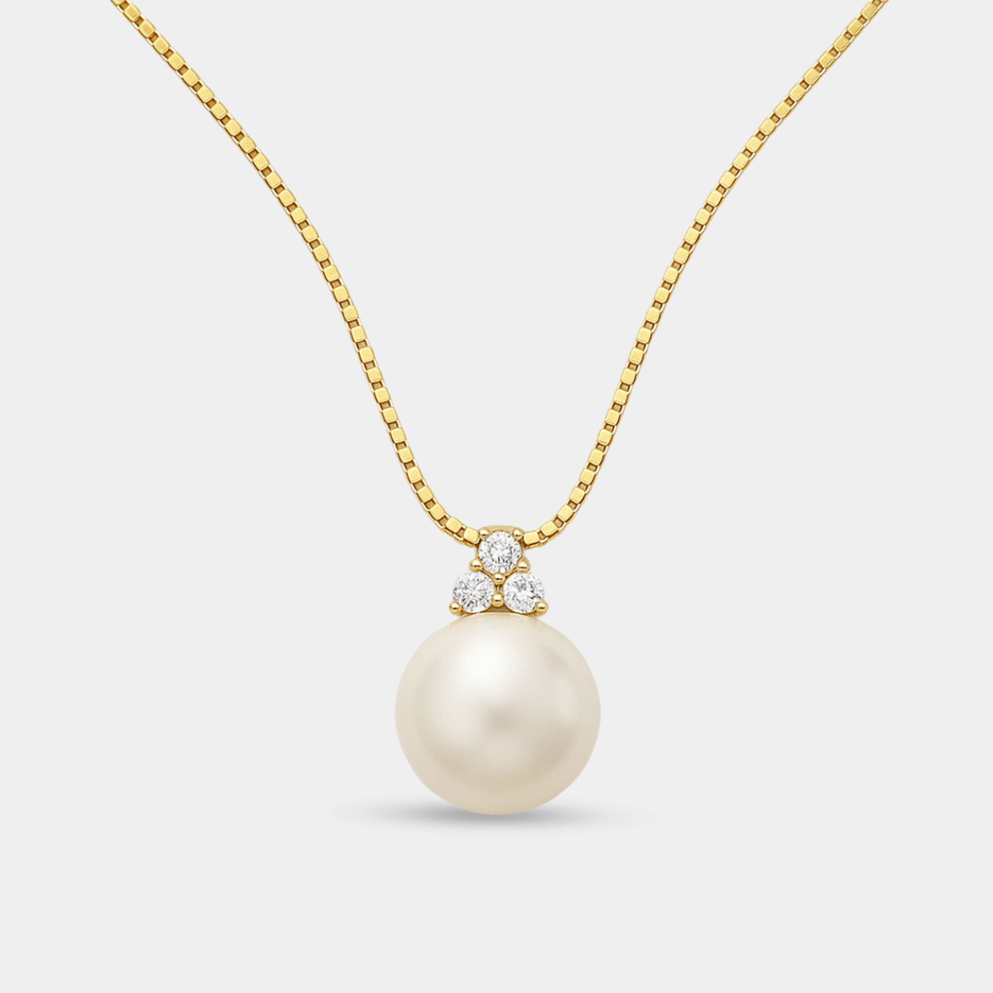 Golden Dawn Freshwater Pearl Pendant - MH ELEGANCE - Golden Dawn Freshwater Pearl Pendant - MH ELEGANCE -