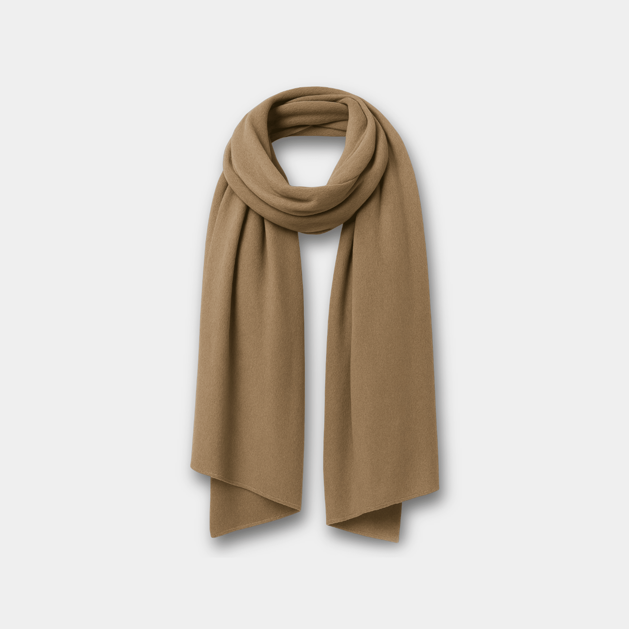 Khaki Winter Infinity Scarf | Modern Loop Design | No-Fuss Styling - MH ELEGANCE - Khaki Winter Infinity Scarf | Modern Loop Design | No-Fuss Styling -