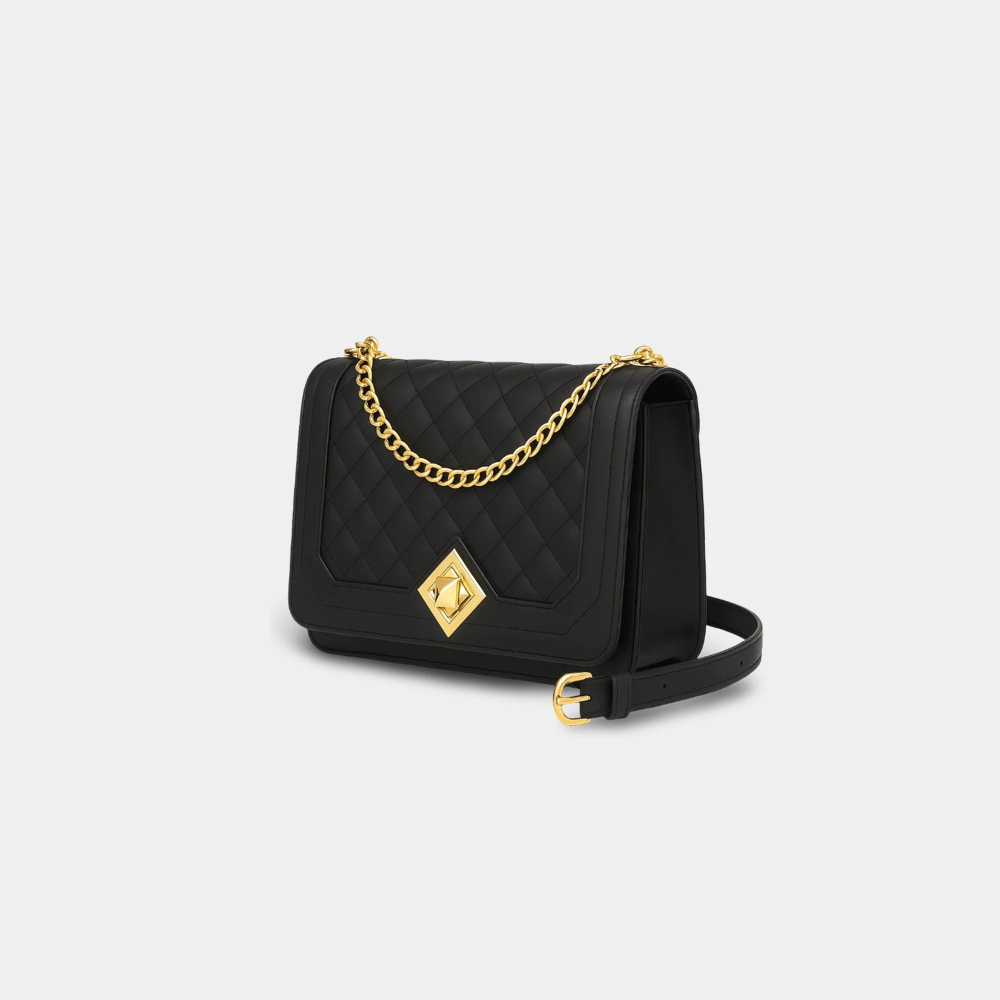 Marilyn Black Crossbody Bag | Sleek Minimalist Design | Soft Vegan Leather – MH ELEGANCE - MH ELEGANCE - Marilyn Black Crossbody Bag | Sleek Minimalist Design | Soft Vegan Leather – MH ELEGANCE -