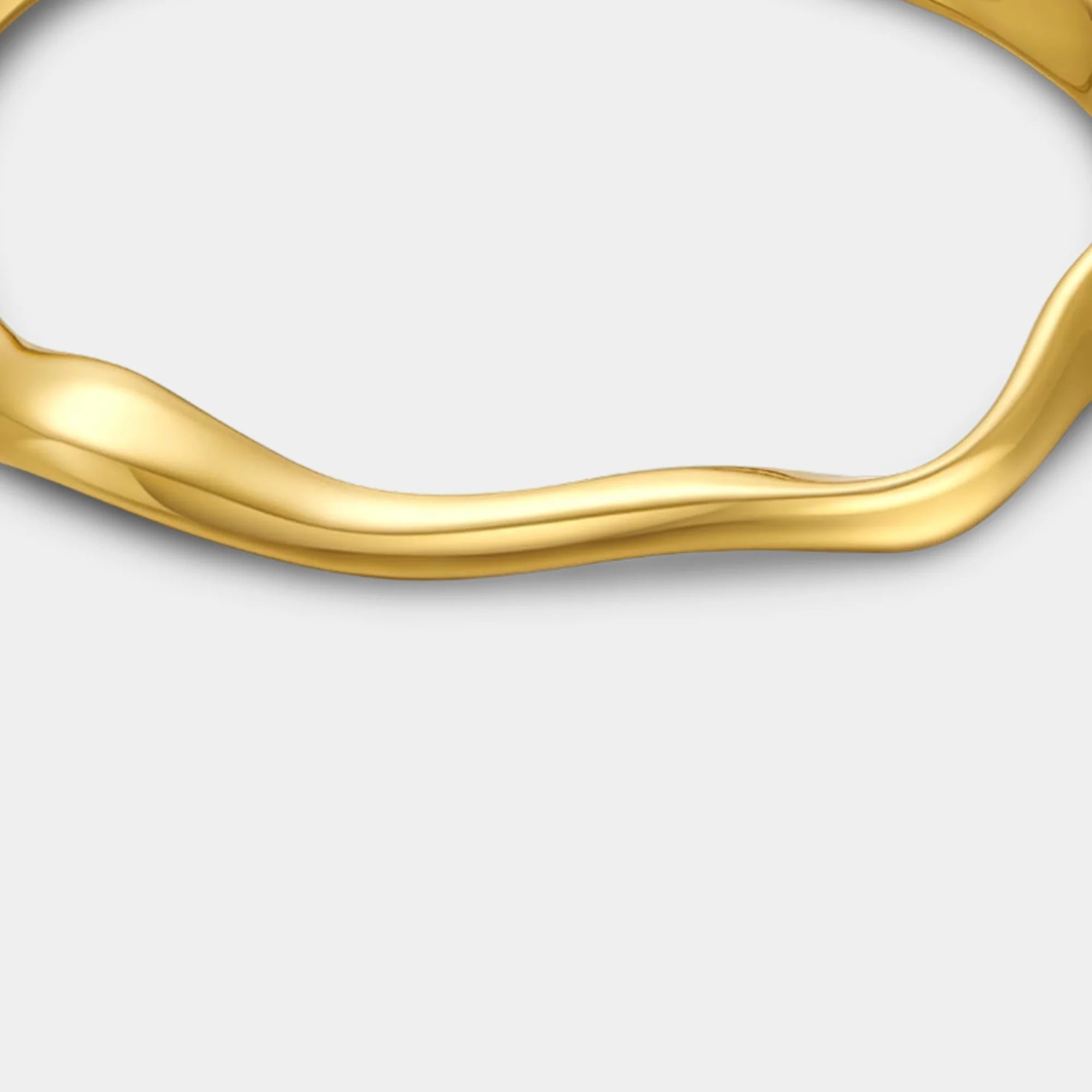 Minimalist Irregular Cuff Bracelet - MH ELEGANCE - Minimalist Irregular Cuff Bracelet -