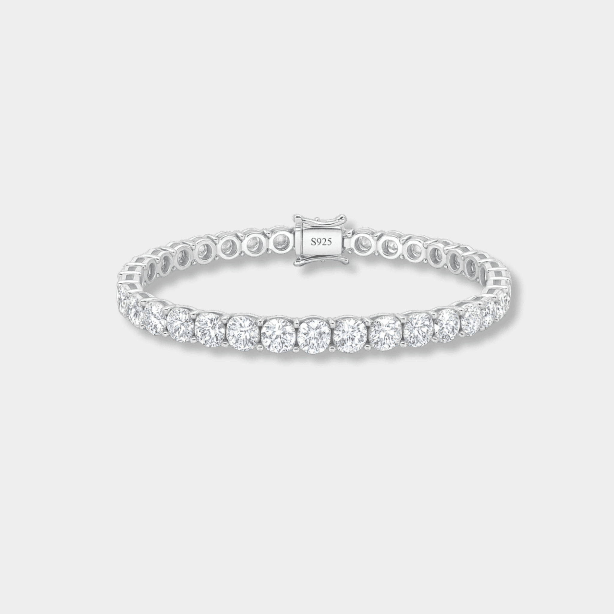 Moissanite Tennis Bracelet | 4MM | 14K Gold | Forever Brilliant Sparkle - MH ELEGANCE - Moissanite Tennis Bracelet - MH ELEGANCE - bracelet