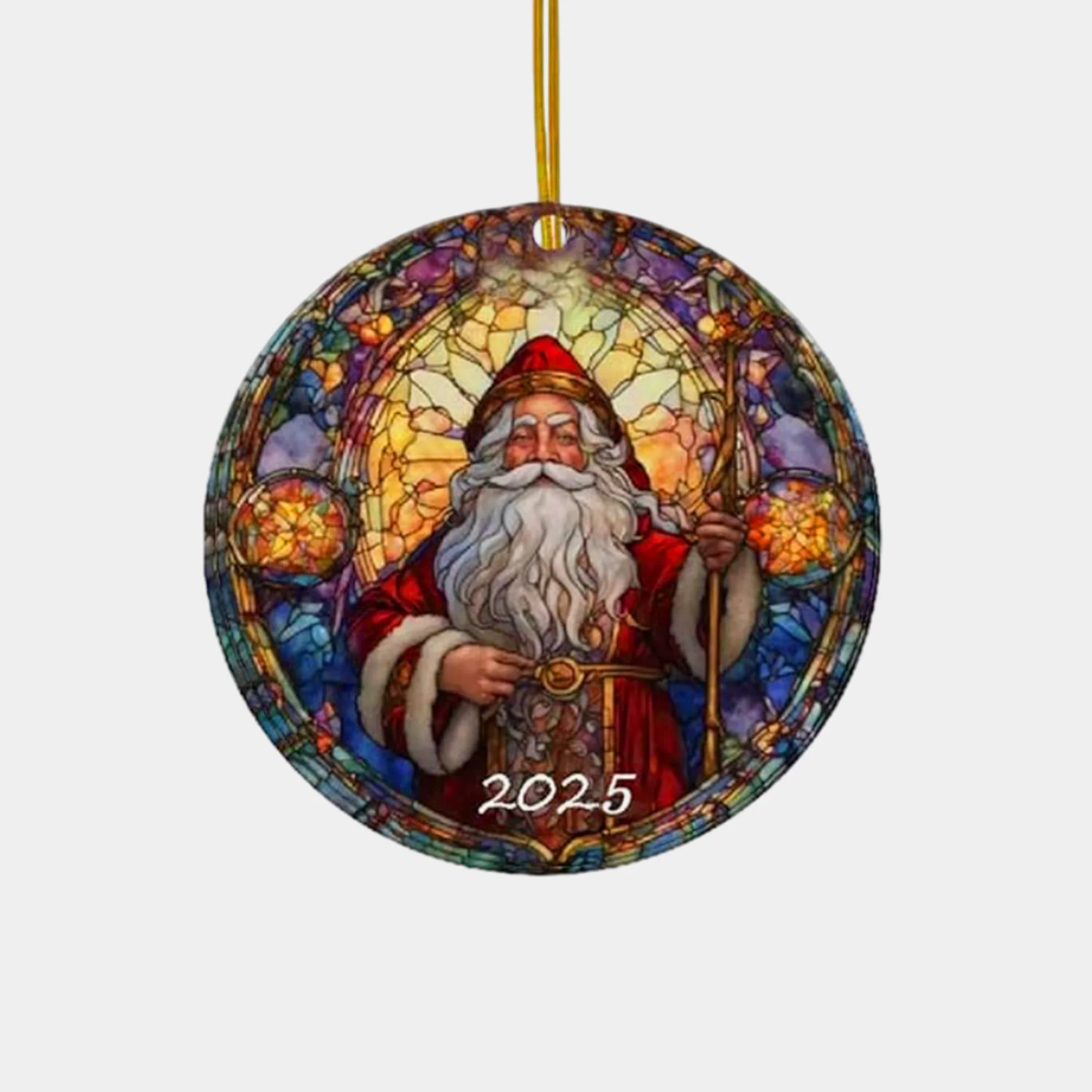 Santa Claus Christmas Ornament - MH ELEGANCE - Santa Claus Christmas Ornament -