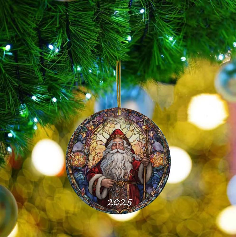 Santa Claus Christmas Ornament - MH ELEGANCE - Santa Claus Christmas Ornament -
