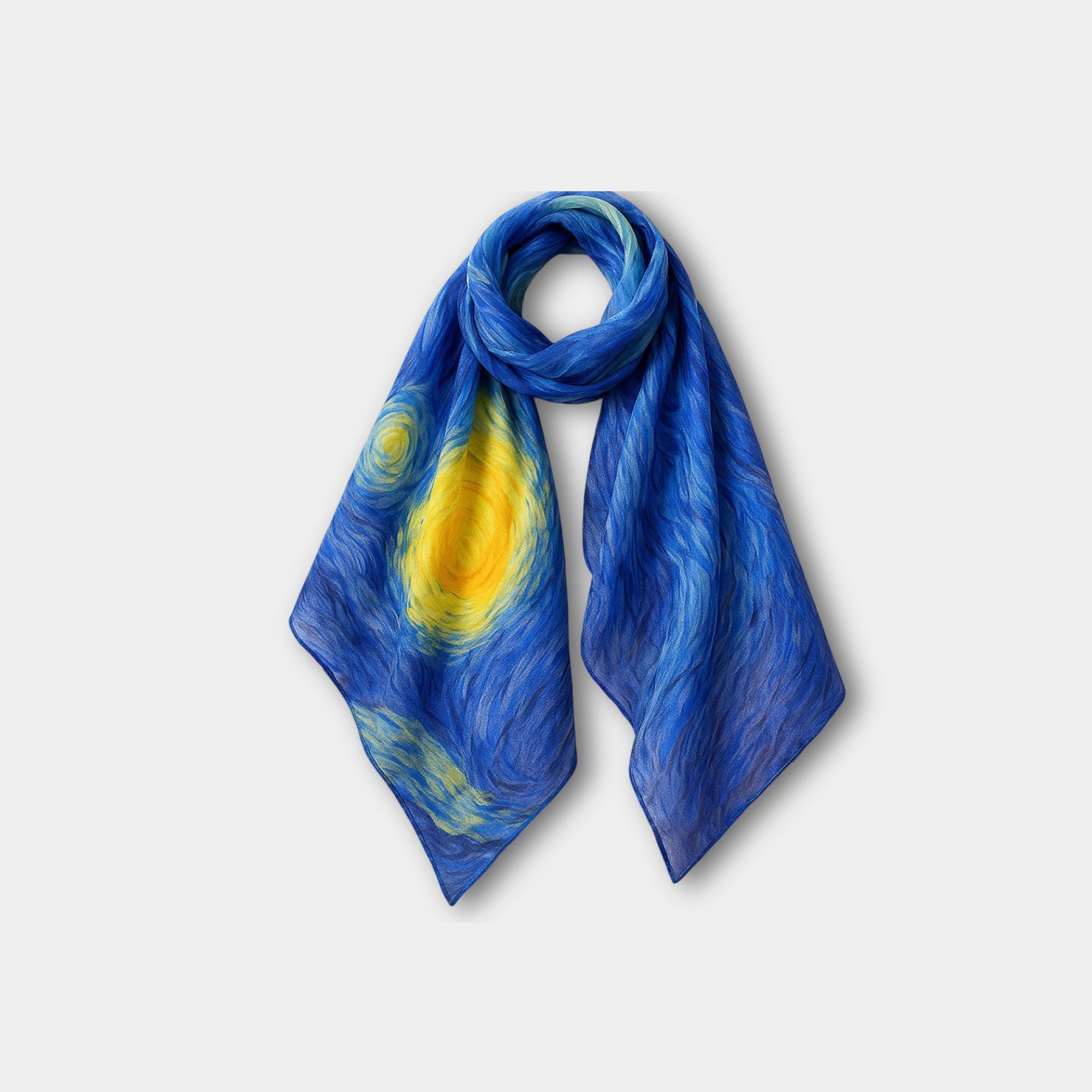 Starry Night Cashmere Scarf - MH ELEGANCE - Starry Night Cashmere Scarf -