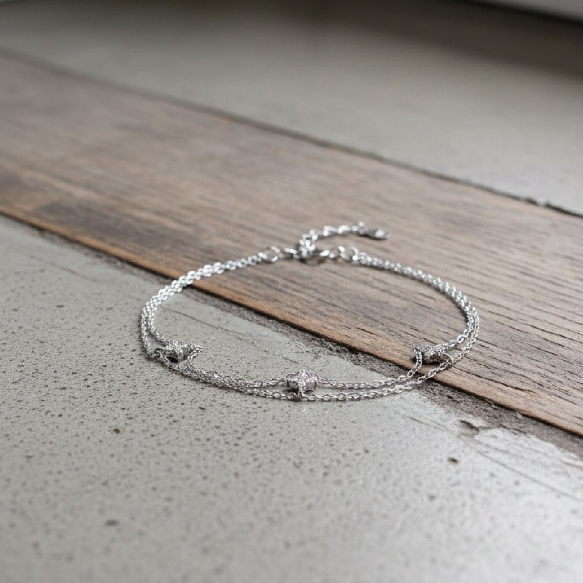 Sterling Silver Radiant Star Bracelet - MH ELEGANCE - Sterling Silver Radiant Star Bracelet -