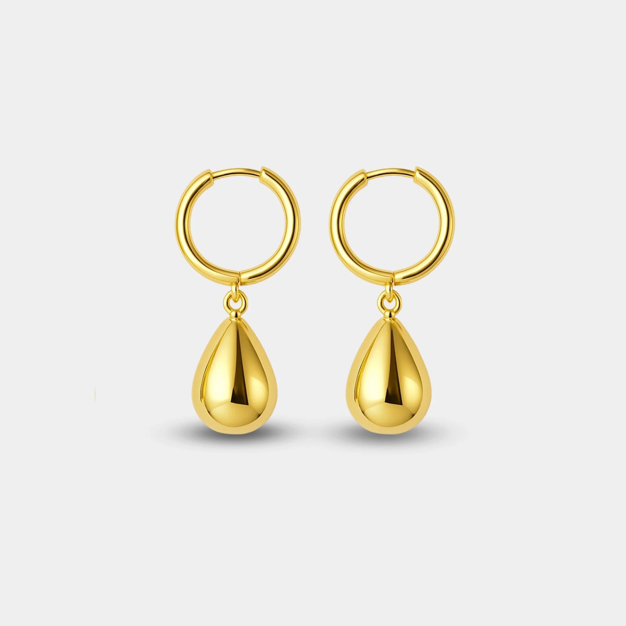 Sterling Silver Waterdrop Dangle - MH ELEGANCE - Sterling Silver Waterdrop Dangle -