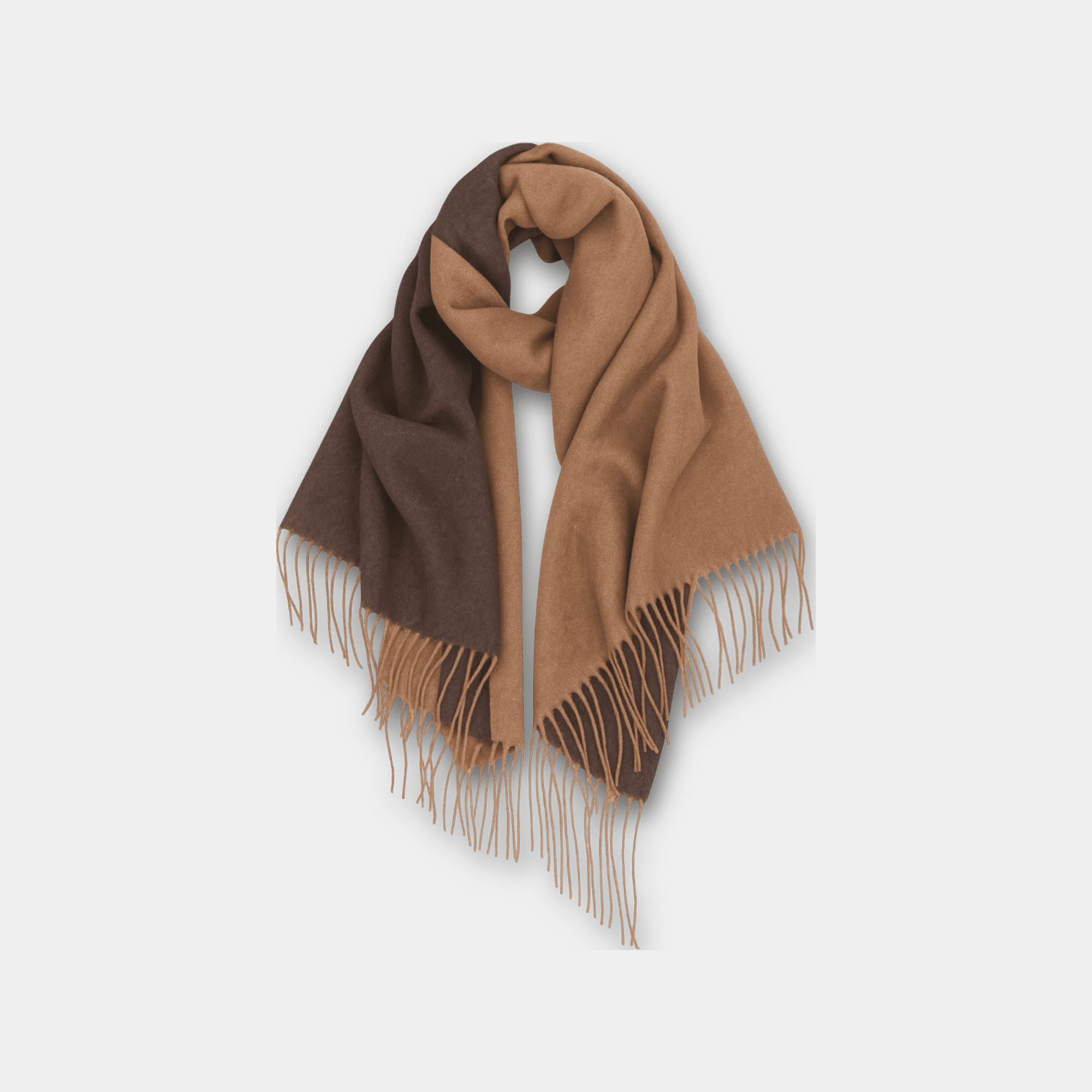 Two-Tone Reversible Wrap | Dual-Color Design | Maximum Styling Versatility - MH ELEGANCE - Two-Tone Reversible Wrap | Dual-Color Design | Maximum Styling Versatility -